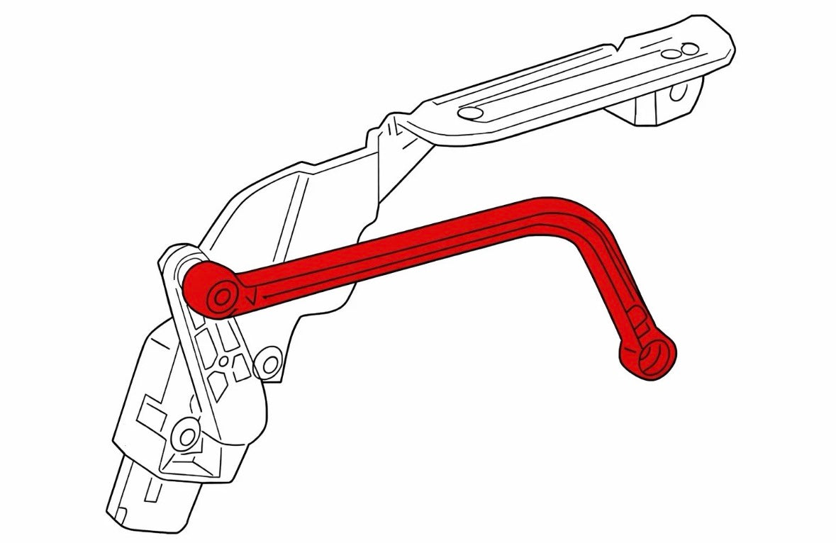 2x Mercedes Headlight Level Sensor Arm A2045401917 A2045402017 A2079050003